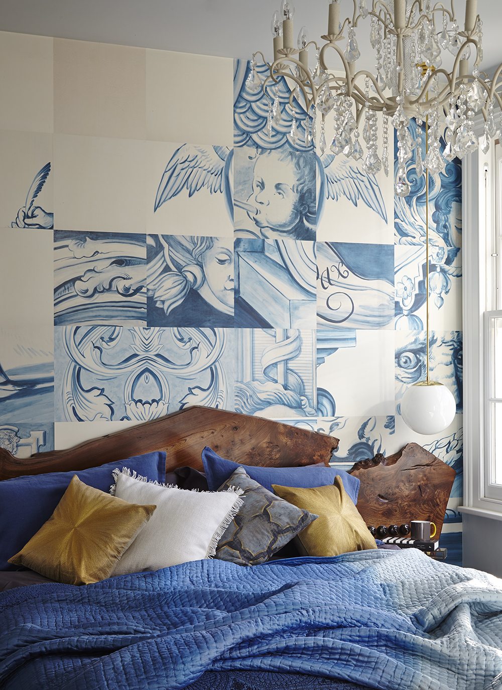 quirky stylish interior wallpaper design