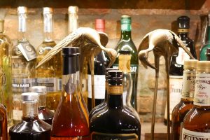 kricket-soho-london-bar-restaurant-design-interiors-bottles-cocktails-detailing