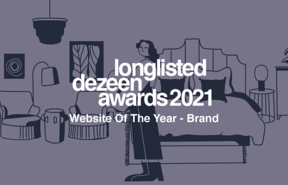 dezeen awards 2021 website fo the year