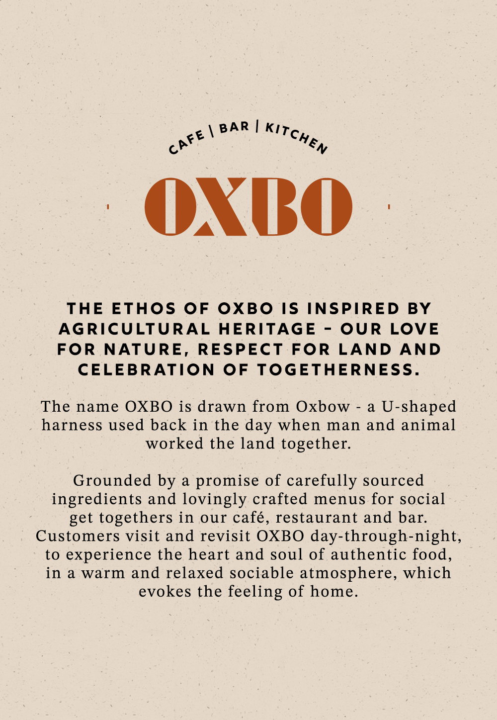 oxbo reading, mission statement