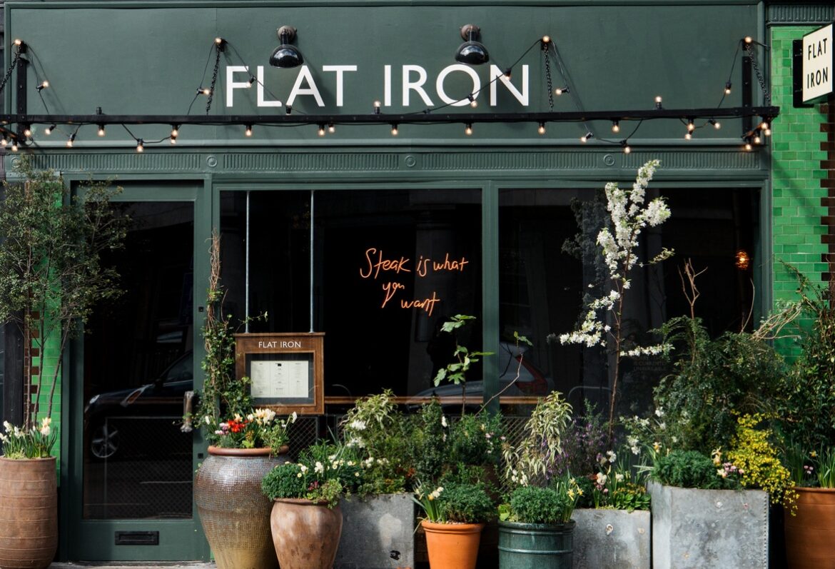 Flat Iron Hammersmith Restaurant exterior view